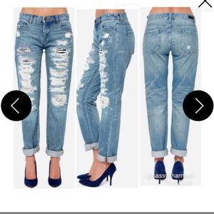 Blank NYC distressed jeans